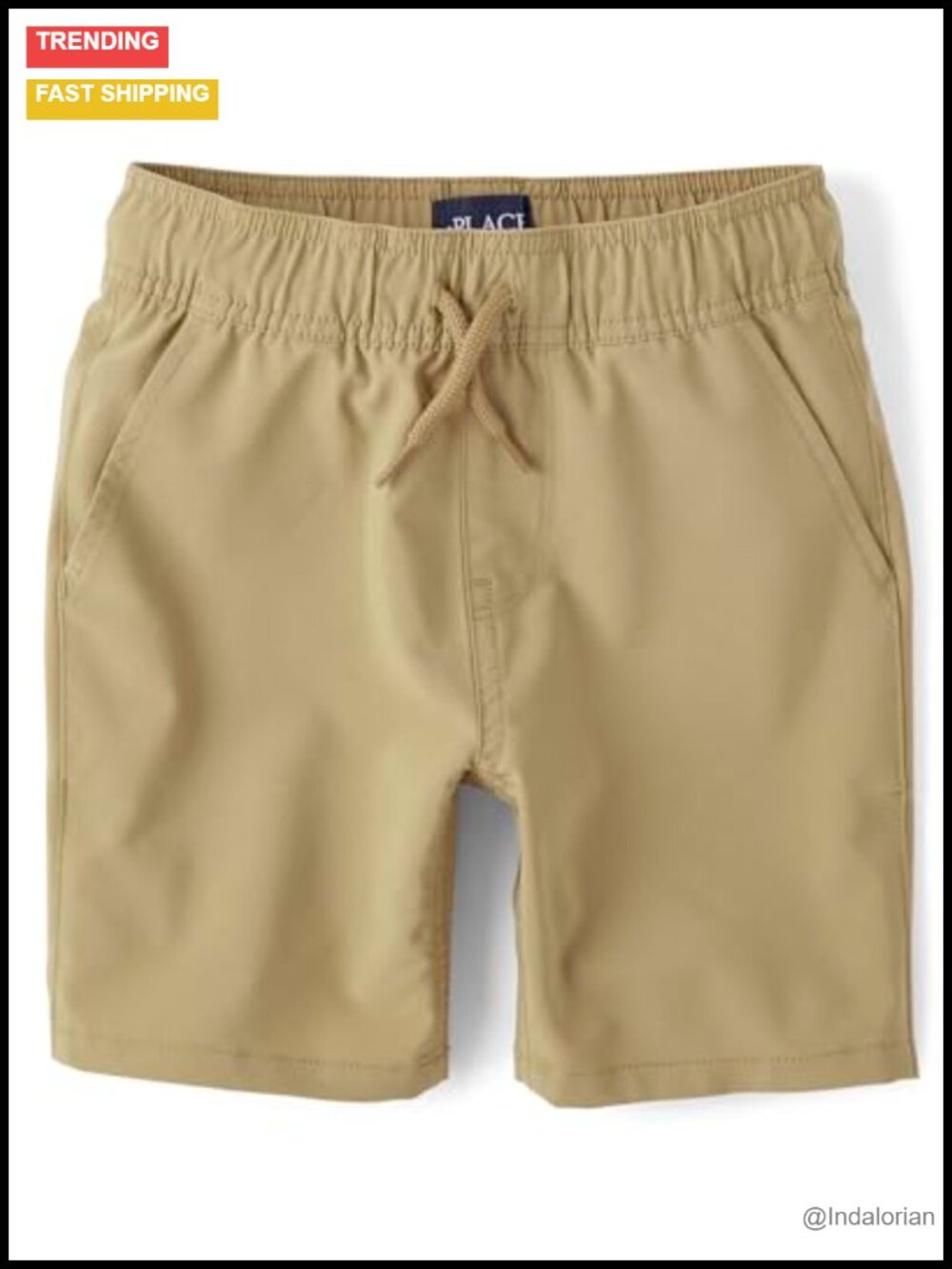 Boys' Quick Dry Jogger Shorts with Pockets